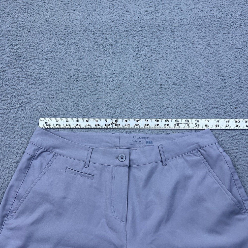 Lesmart Women's Golf Pants Size 14 Standard Fit Grey Stretch Trousers LG18002 - Picture 7 of 16